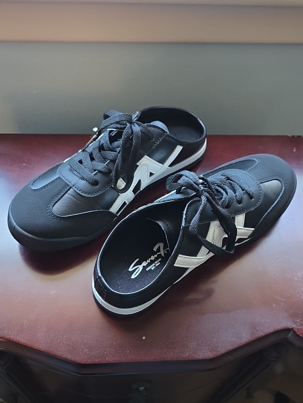 Seven7 Slip On Lace Up Sneakers